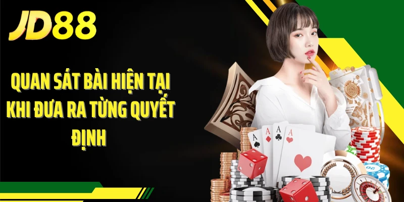 Quan sát bài hiện tại khi đưa ra từng quyết định